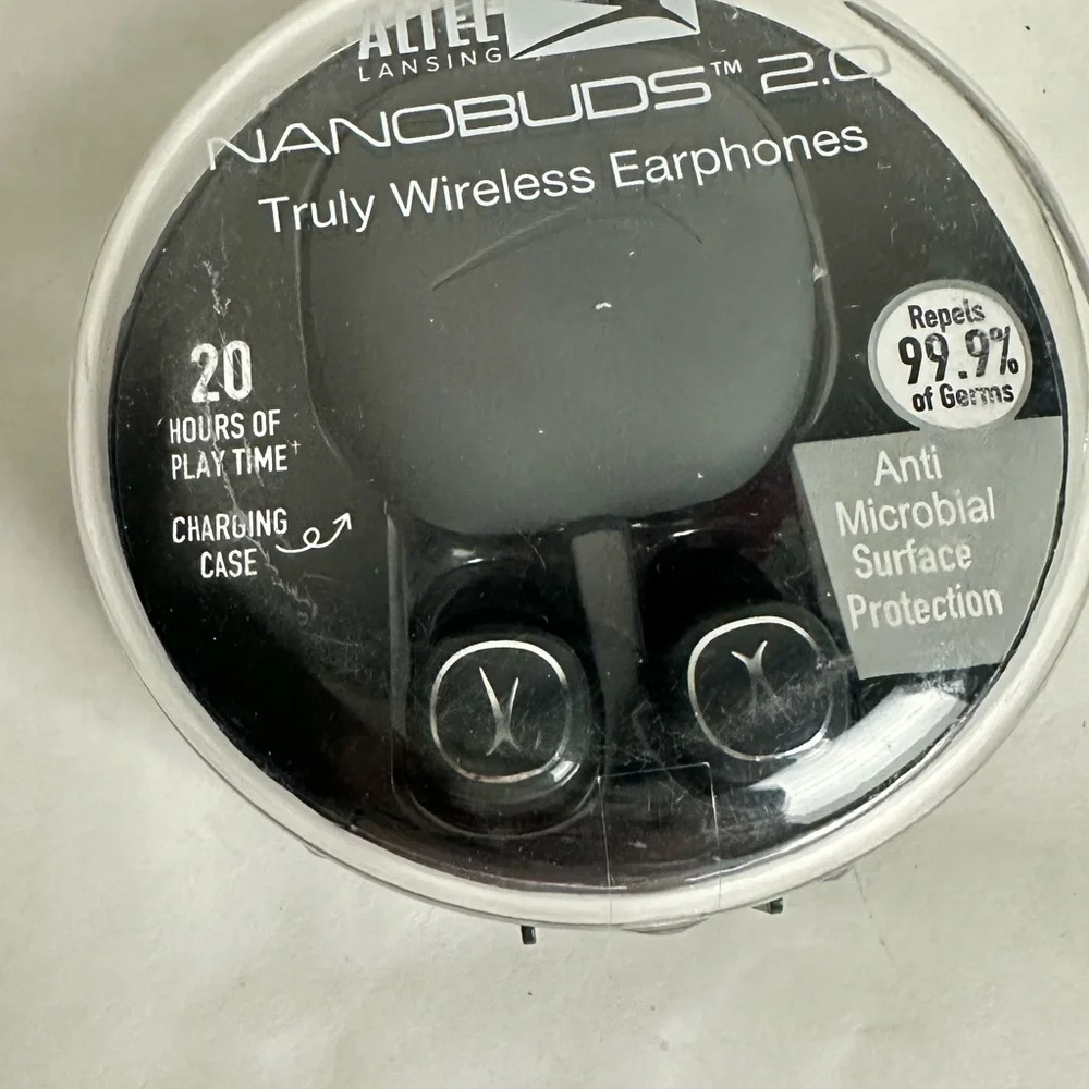 Altec Lansing Black Wireless Earphones
